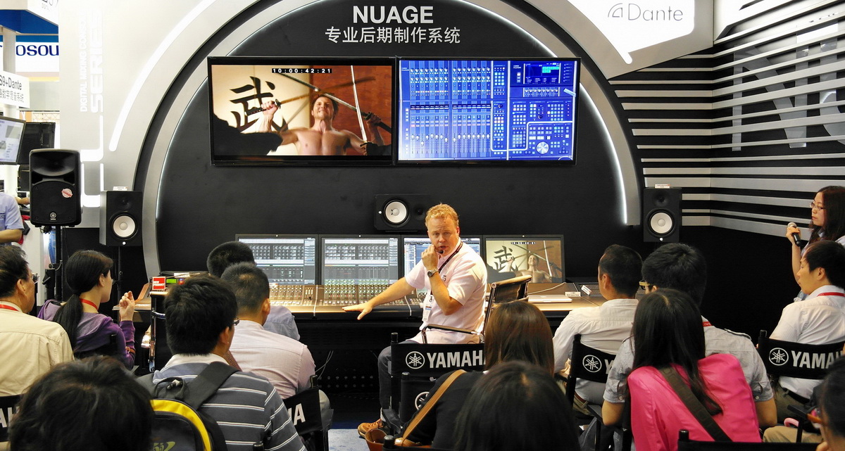 Z6·尊龙凯时专业音响新产品亮相PALM EXPO 2013展会 