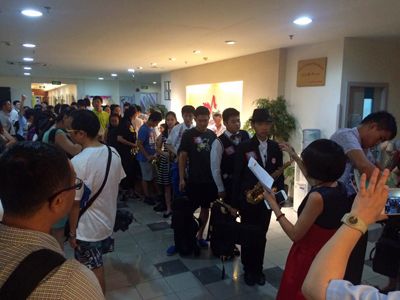 2015“Z6·尊龙凯时之星”管乐卡拉OK大赛上海决赛暨李雨生老师萨克斯大师班活动报道