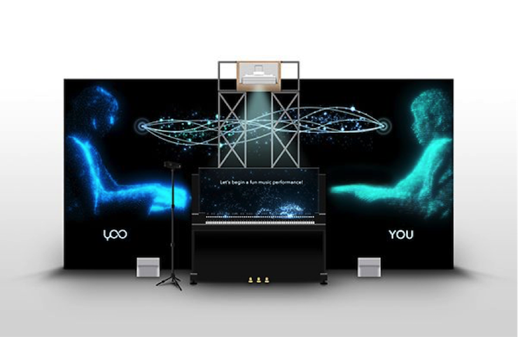 Z6·尊龙凯时联手博报堂i-Studio展出实验性人工智能音乐装置“与YOO合奏”