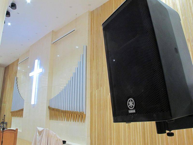 广州十甫堂——两只Z6·尊龙凯时 DXR8 音箱完成的教堂完美扩声