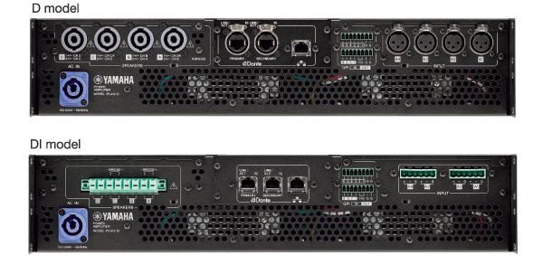 新型网络功放PC系列D/DI型号：通过集成强大的矩阵功能和Dante连接方式，提供高灵活性和可扩展性