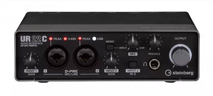 升级 USB-C 和 32/192：Steinberg 发布 UR22C、UR44C 和 UR816C 音频接口