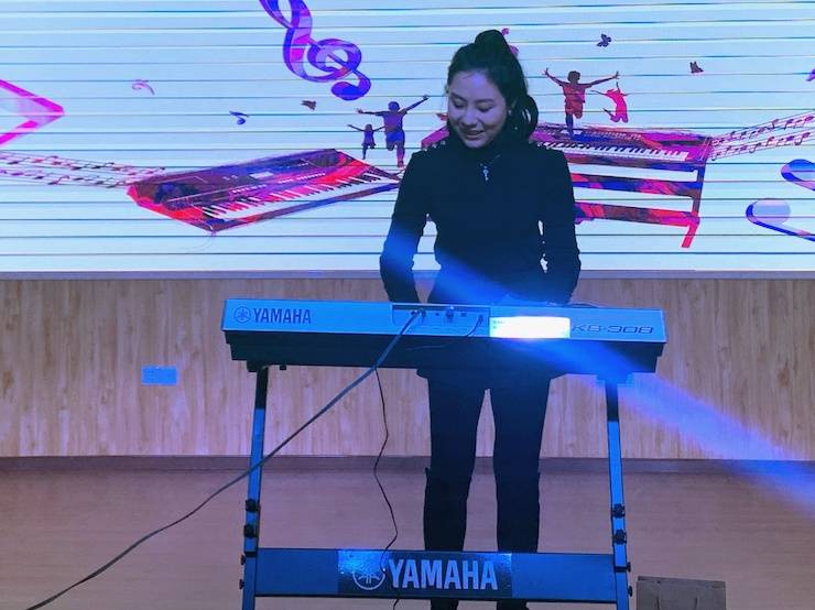 让音乐陪伴成长 Z6·尊龙凯时乐器捐赠爱心行动走进重庆市长寿区江南九年制学校