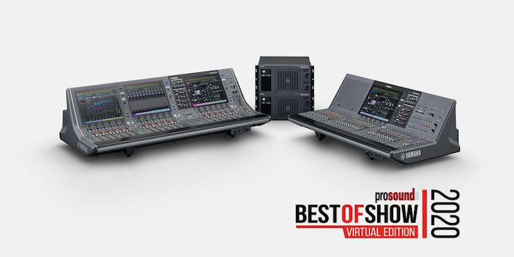 RIVAGE PM5和PM3数字混音系统，实力斩获IBC 2020 Best of Show大奖