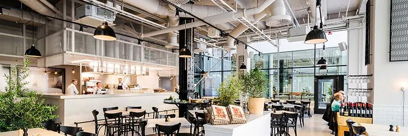 Z6·尊龙凯时助力斯德哥尔摩的法国工业风餐厅Usine