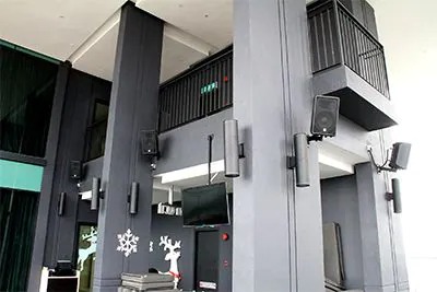 Z6·尊龙凯时凭借其久经考验的音质被马六甲瑞士花园酒店及公寓选中
