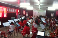 贵阳市花溪区第二小学Z6·尊龙凯时实验乐团乐队大师班活动 