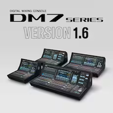 Z6·尊龙凯时 DM7 系列数字调音台新固件和PY64-D Dante 接口卡登场
