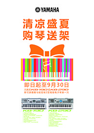 清凉盛夏，购琴送架 
